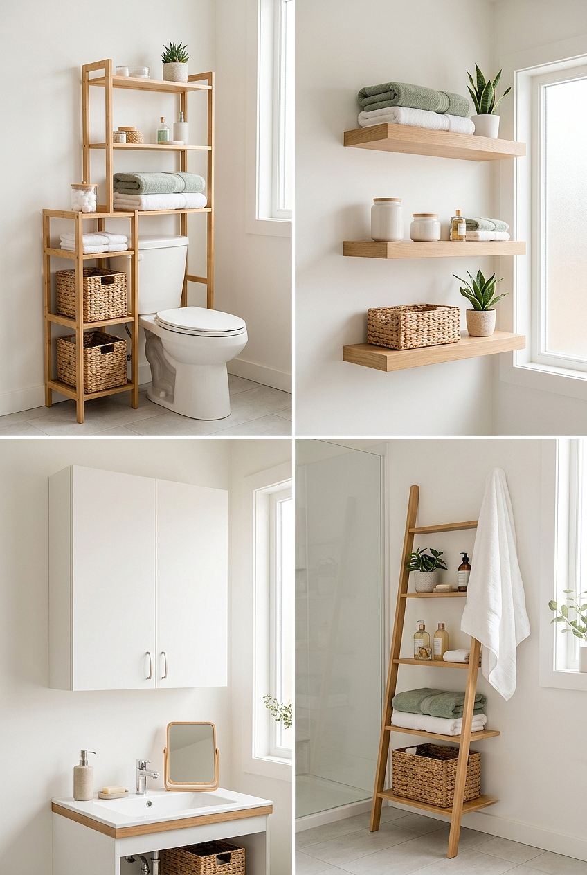 over the toilet storage idea 2