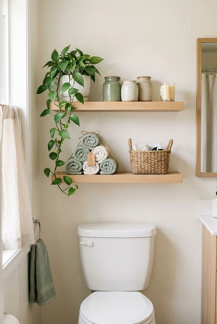 over the toilet storage idea 4