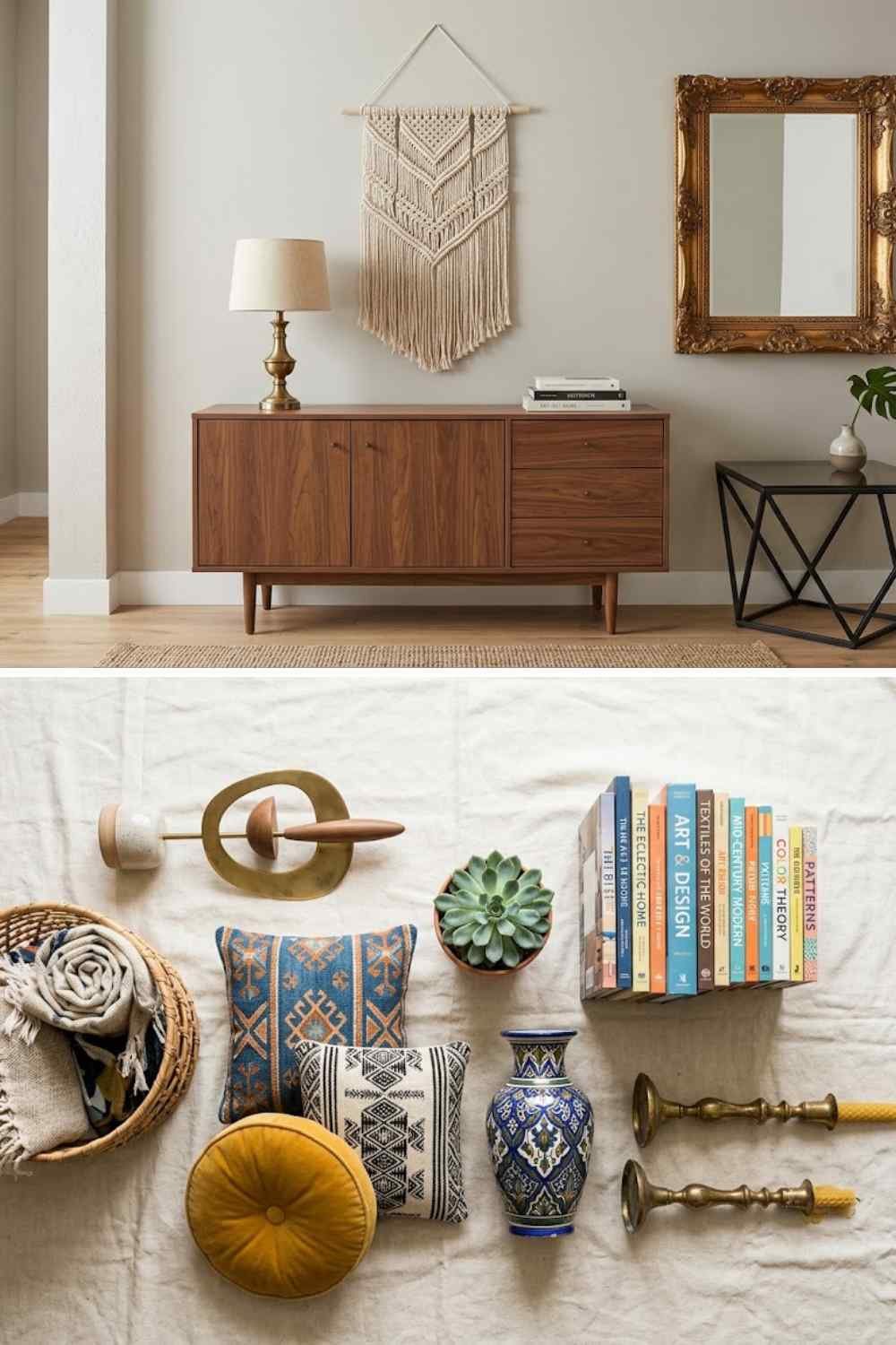 eclectic living room 1