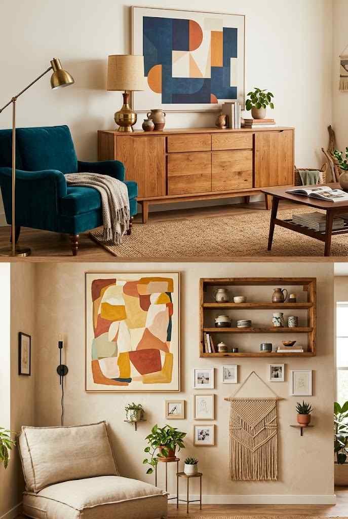 eclectic living room 3