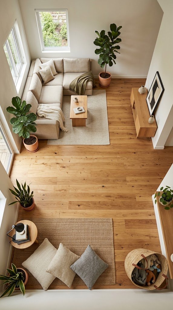 Japandi livingroom 3