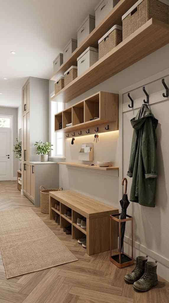 IKEA mudroom 3