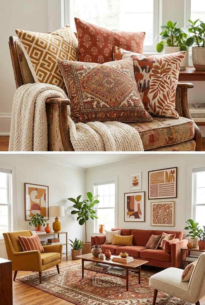 eclectic living room 4