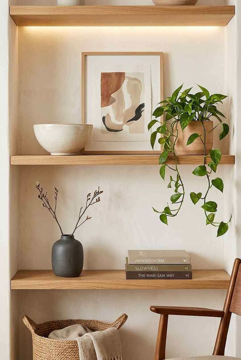 Japandi livingroom 4