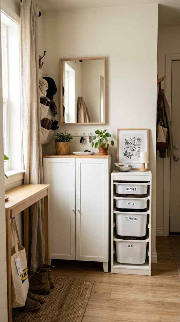 IKEA mudroom 4