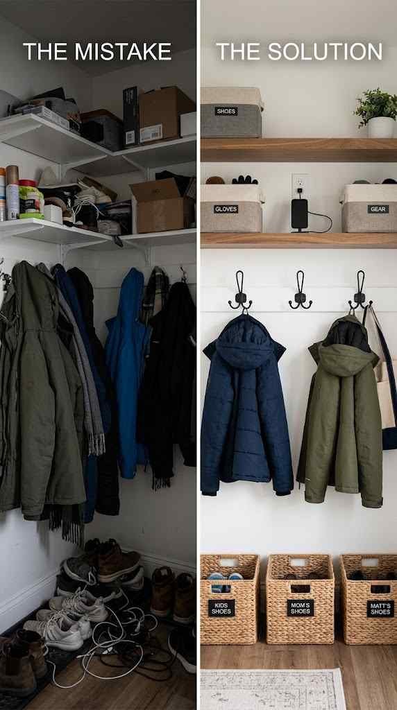 IKEA mudroom 5