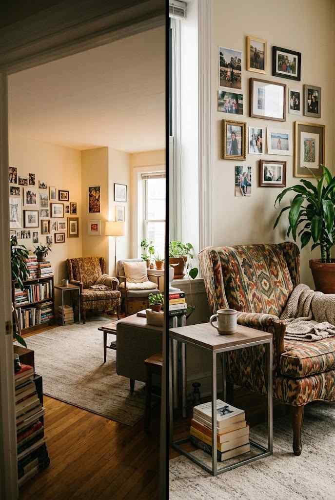 eclectic living room 6